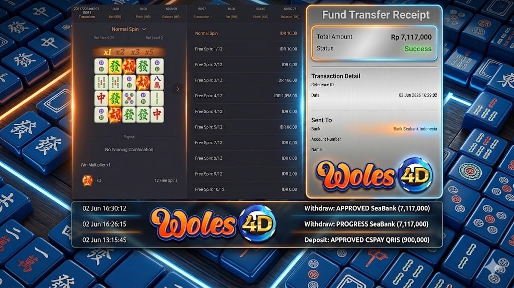 WOLES4D 🎰 Bandar Toto Terpercaya Dengan Hadiah Jackpot Besar